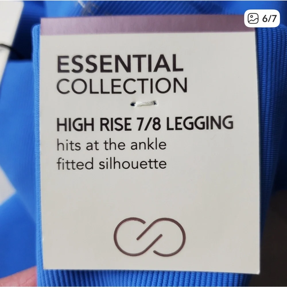 CALIA 7/8  RIBBED LARGE LEGGINGS BY CARRIE  UNDERWOOD ESSENTIAL COLLECTION NWT